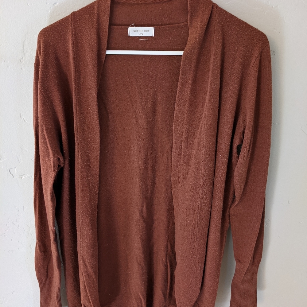 Sophie Rue Delila Curved Hem Cardigan